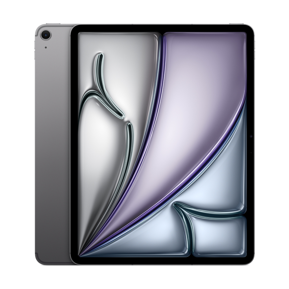 Планшет Apple iPad Air (2024), 13, 256 ГБ, Wi-Fi + Cellular, Space Gray планшет apple ipad air 2022 256 гб wi fi 5g space gray