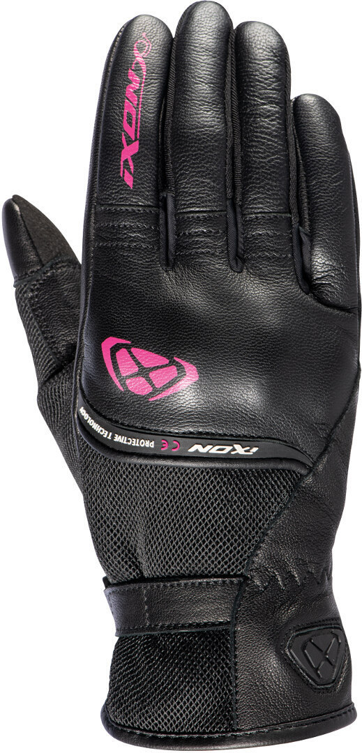 Перчатки Ixon Rs Shine 2 женские, черно-розовые