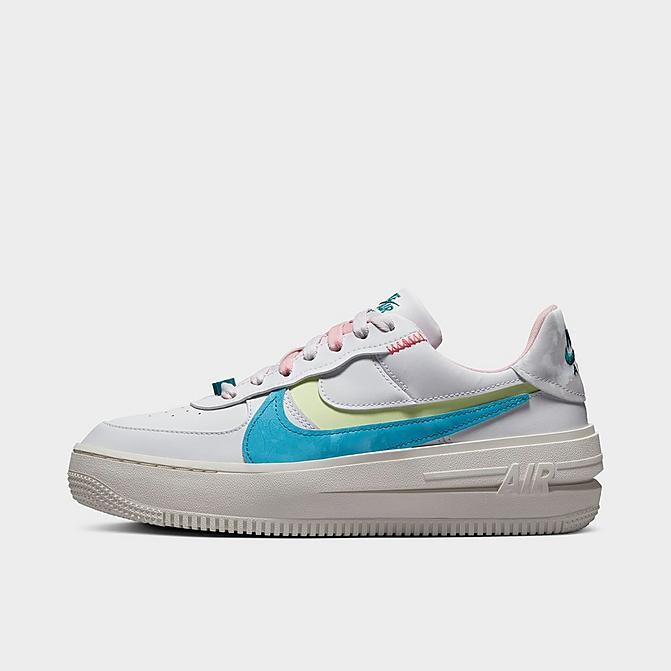 

Кроссовки Nike Air Force 1 Platform, бело-синий