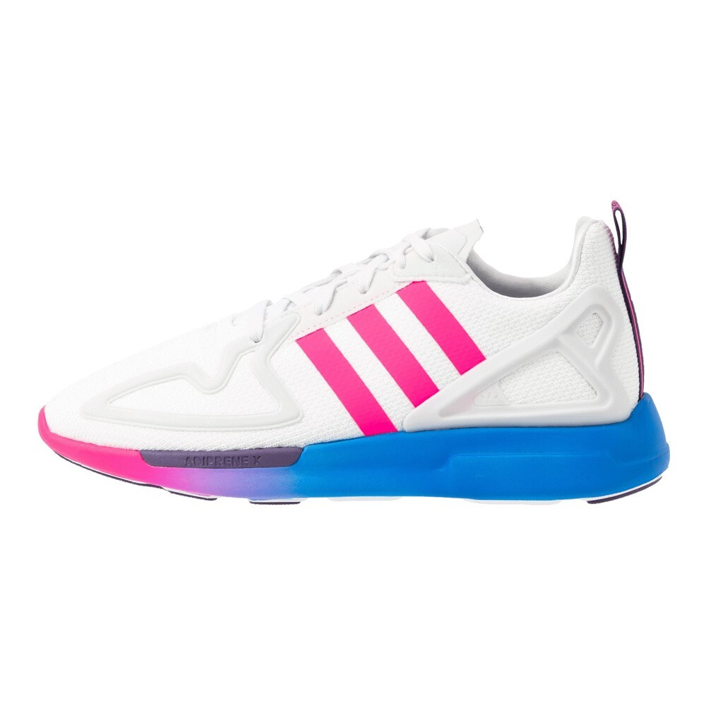 Adidas Originals Zx 2K Flux crystal white shock pink blue CDEK.Shopping