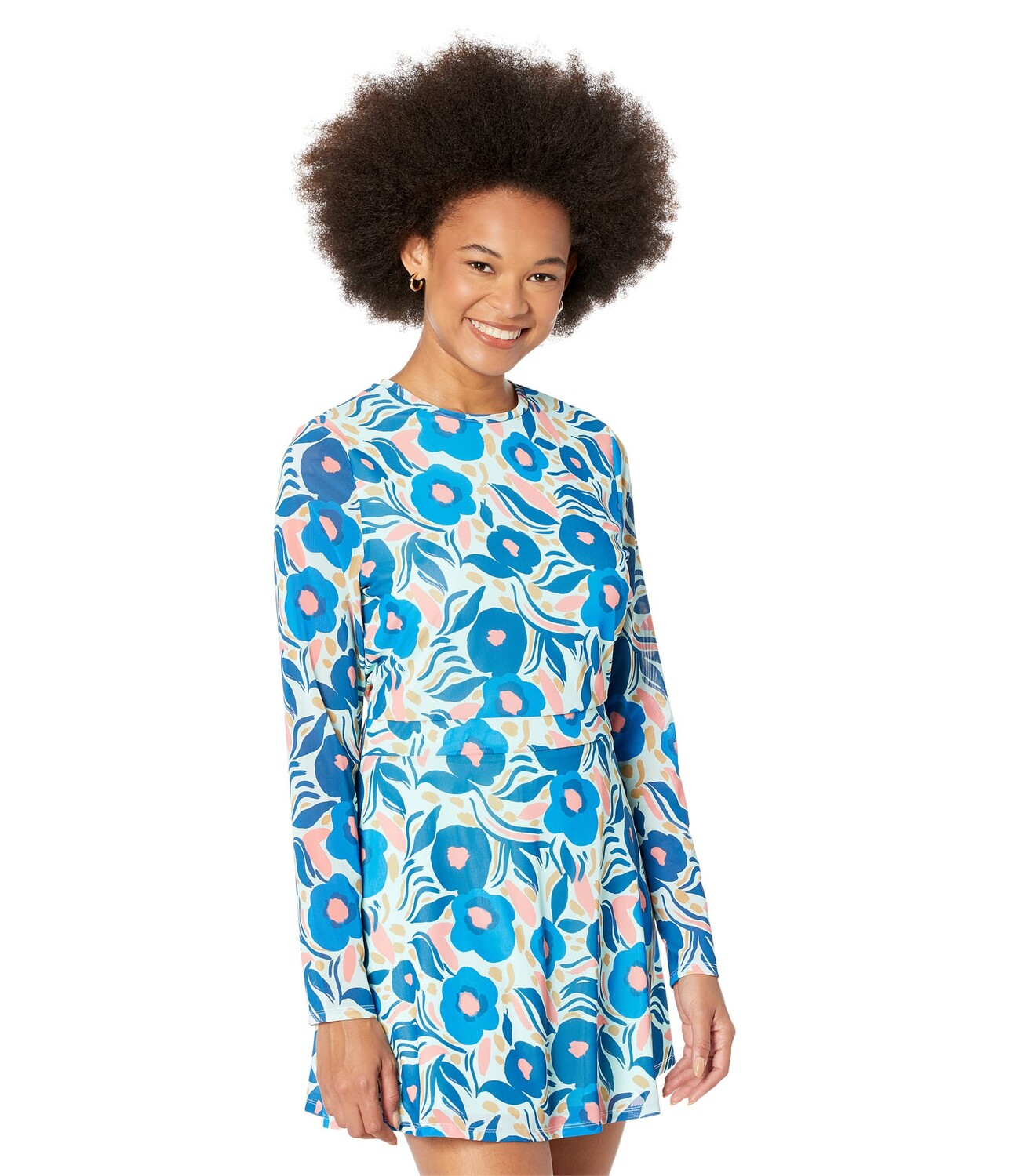 

Платье Original Penguin Golf, Papercut Floral Long Sleeve Dress