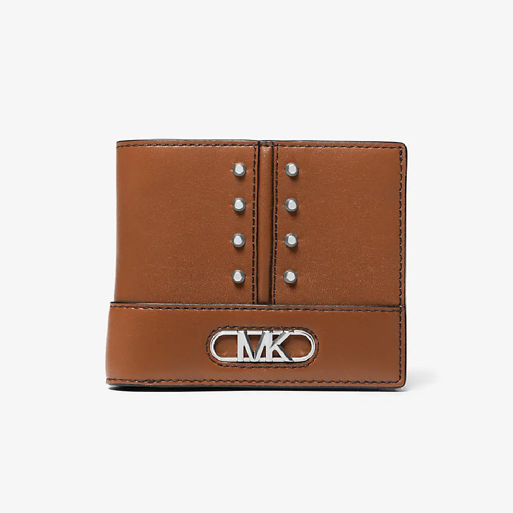 

Бумажник Michael Kors Astor Studded Leather, коричневый