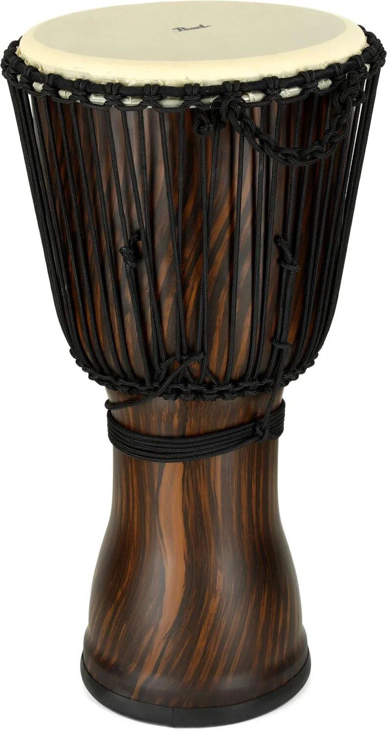 

Джембе Pearl, 12 дюймов, настроенный на веревку - Artisan Straight Grain Limba