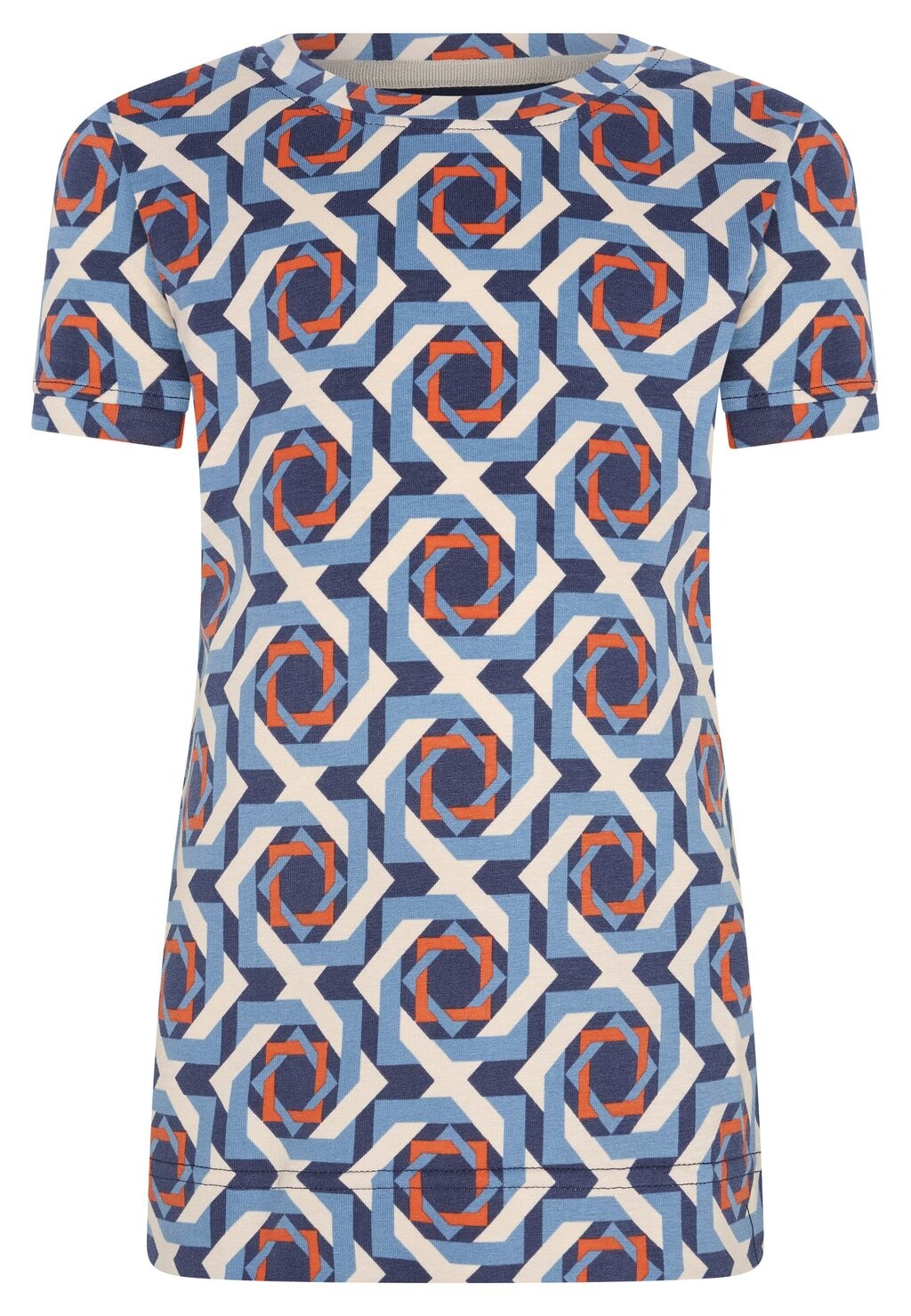 

Футболка с принтом WITH GEOMETRIC PATT 4funkyflavours, цвет multicolor