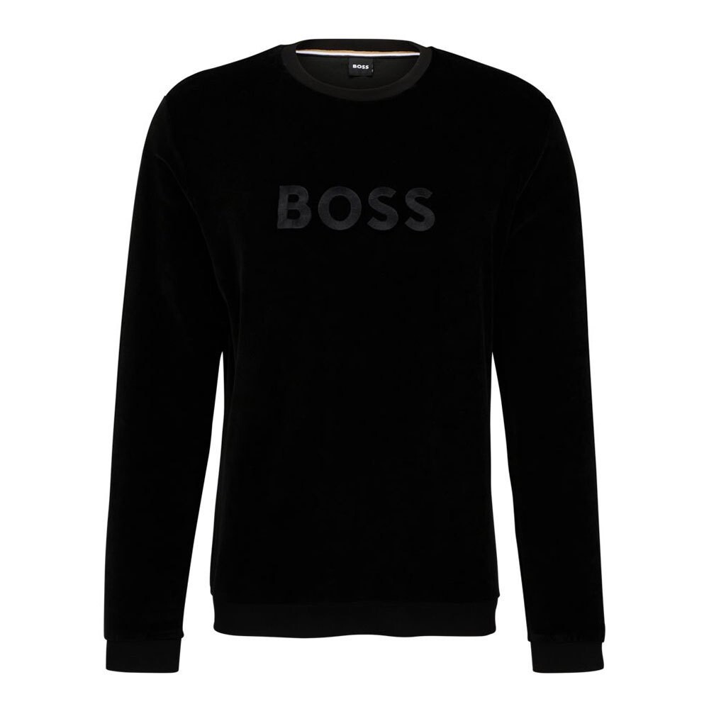 

Толстовка BOSS Velour 10169063 04, черный
