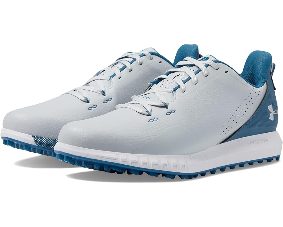 

Кроссовки Under Armour Hovr Drive Spikeless, цвет Halo Gray/Static Blue/Metallic Silver, Серый