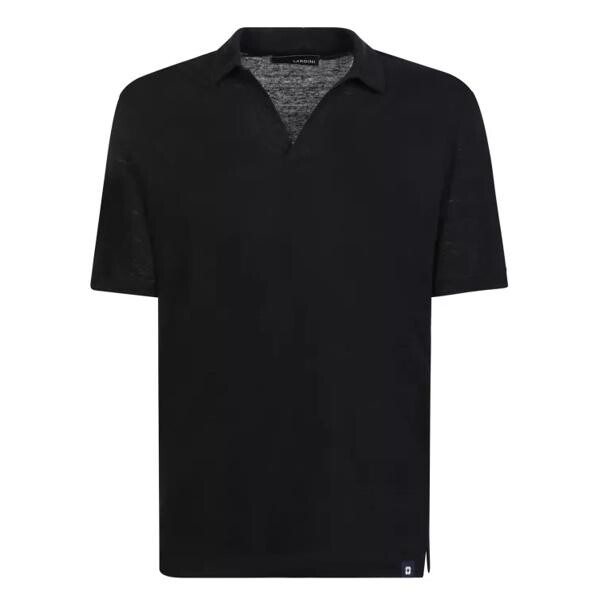 

Футболка v-neck polo shirt Lardini, черный