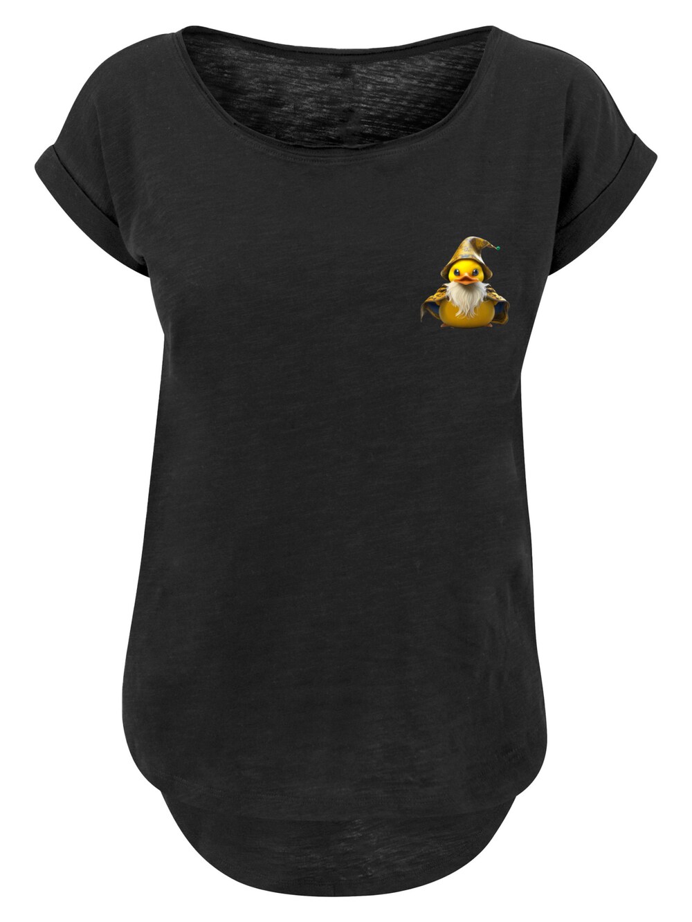 Рубашка F4NT4STIC Rubber Duck Wizard, черный