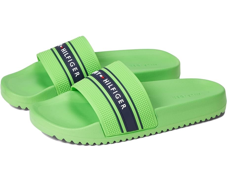 Сандалии Tommy Hilfiger Respo, цвет Neon Green/TH Navy сандалии tommy hilfiger respo цвет neon orange th orange