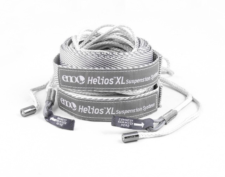 Сверхлегкая подвесная система гамака Helios XL ENO, серый антисептик helios boritex ultra 10 макасар