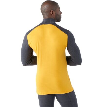 

Базовый слой Merino 250 на молнии 1/4 – мужской Smartwool, цвет Charcoal/Honey Gold