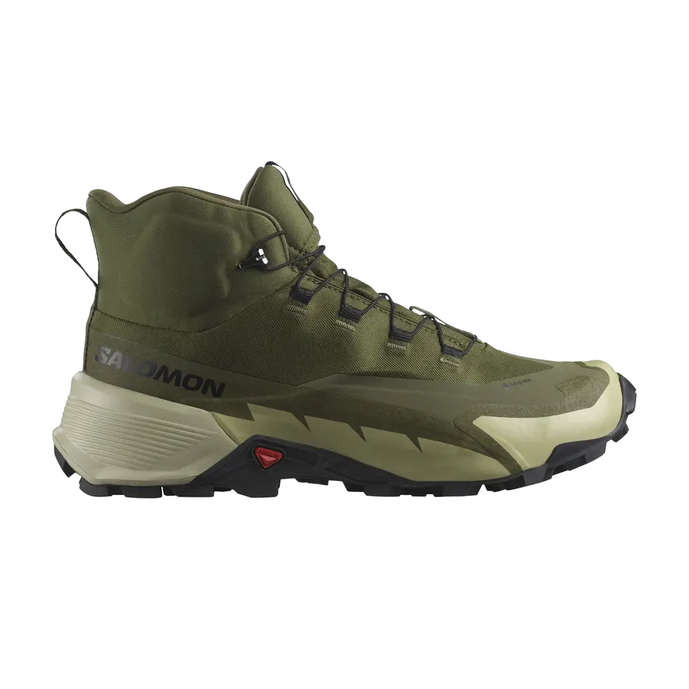 

Кроссовки Cross Hike 2 Mid GORE-TEX Salomon, зеленый