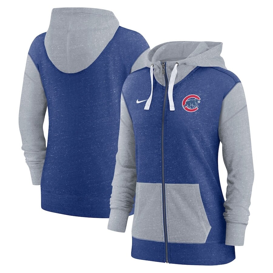 

Толстовка на молнии Nike Chicago Cubs, роял