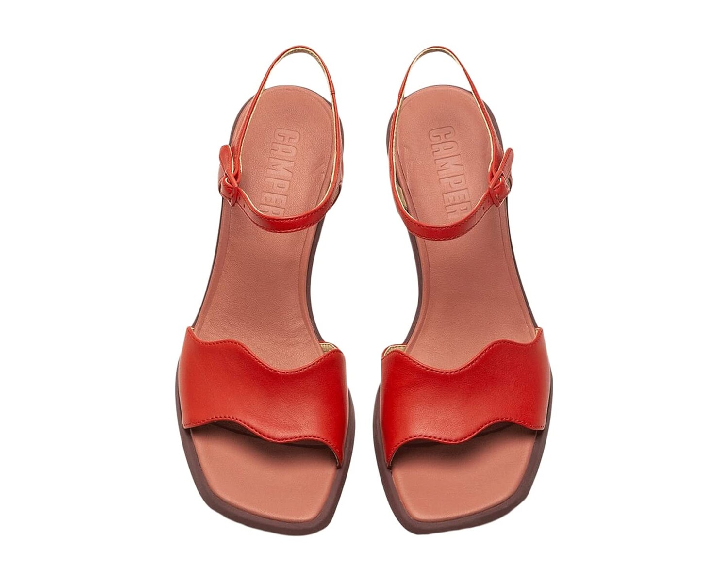 

Туфли на каблуках Meda Sandal - K201168 Camper, красный
