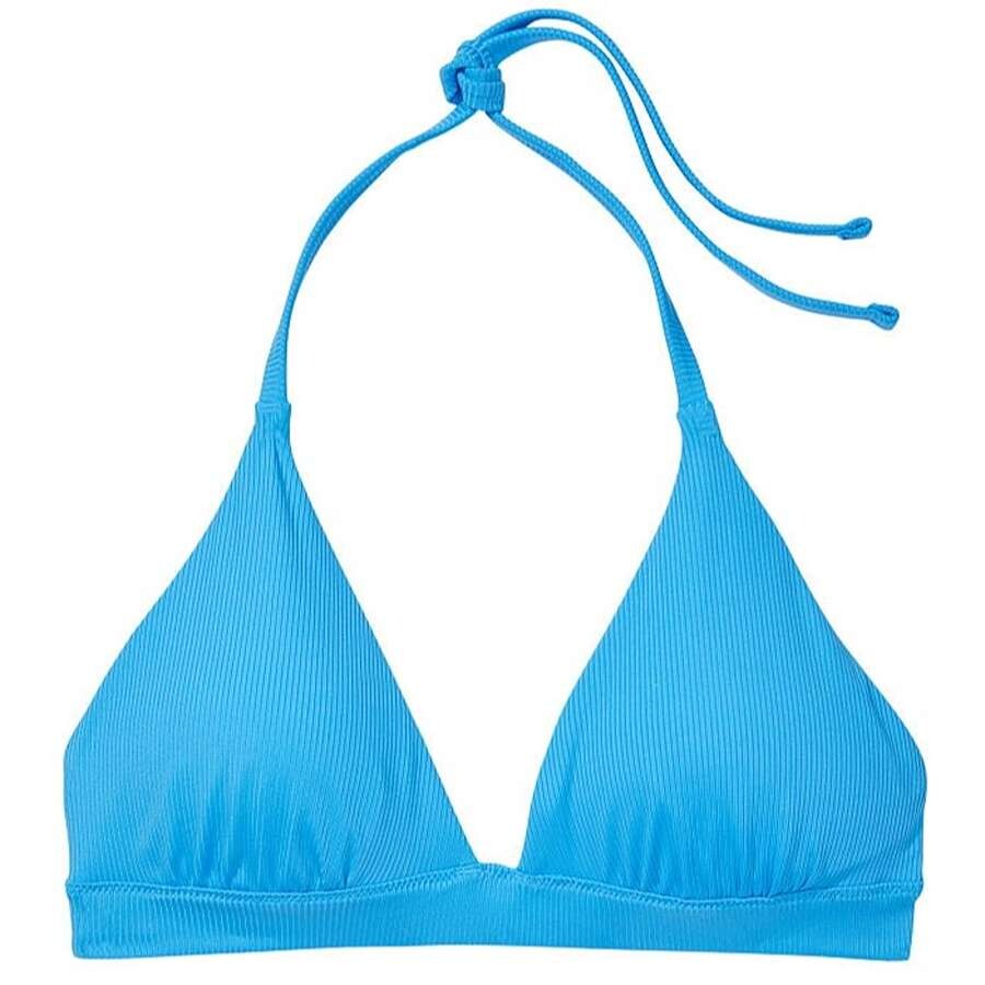 

Лиф бикини Victoria's Secret Swim Mix-and-Match Halter, голубой