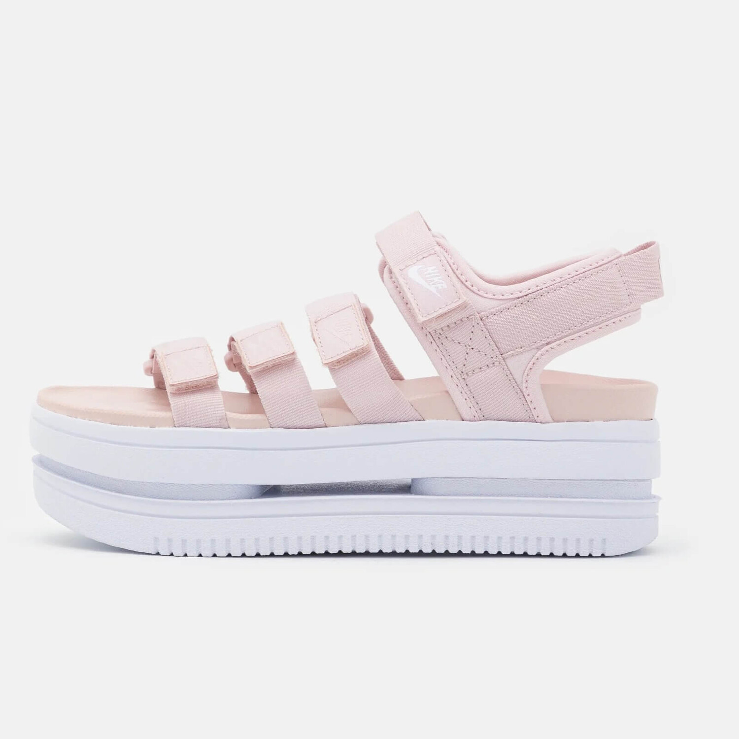 

Сандалии на платформе Унисекс Nike Sportswear Icon Classic, светло-розовый/белый