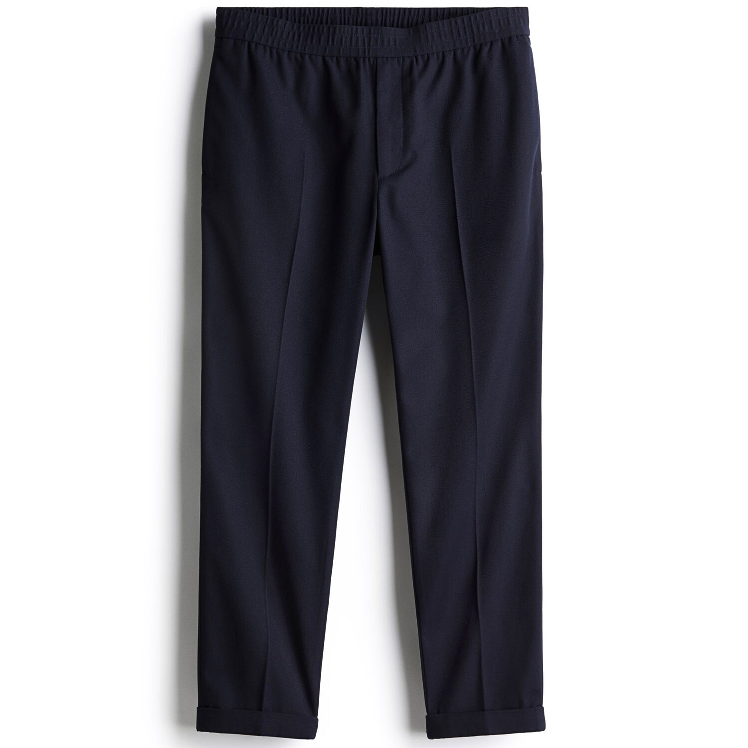 

Джоггеры H&M Slim Fit Elegant, темно-синий