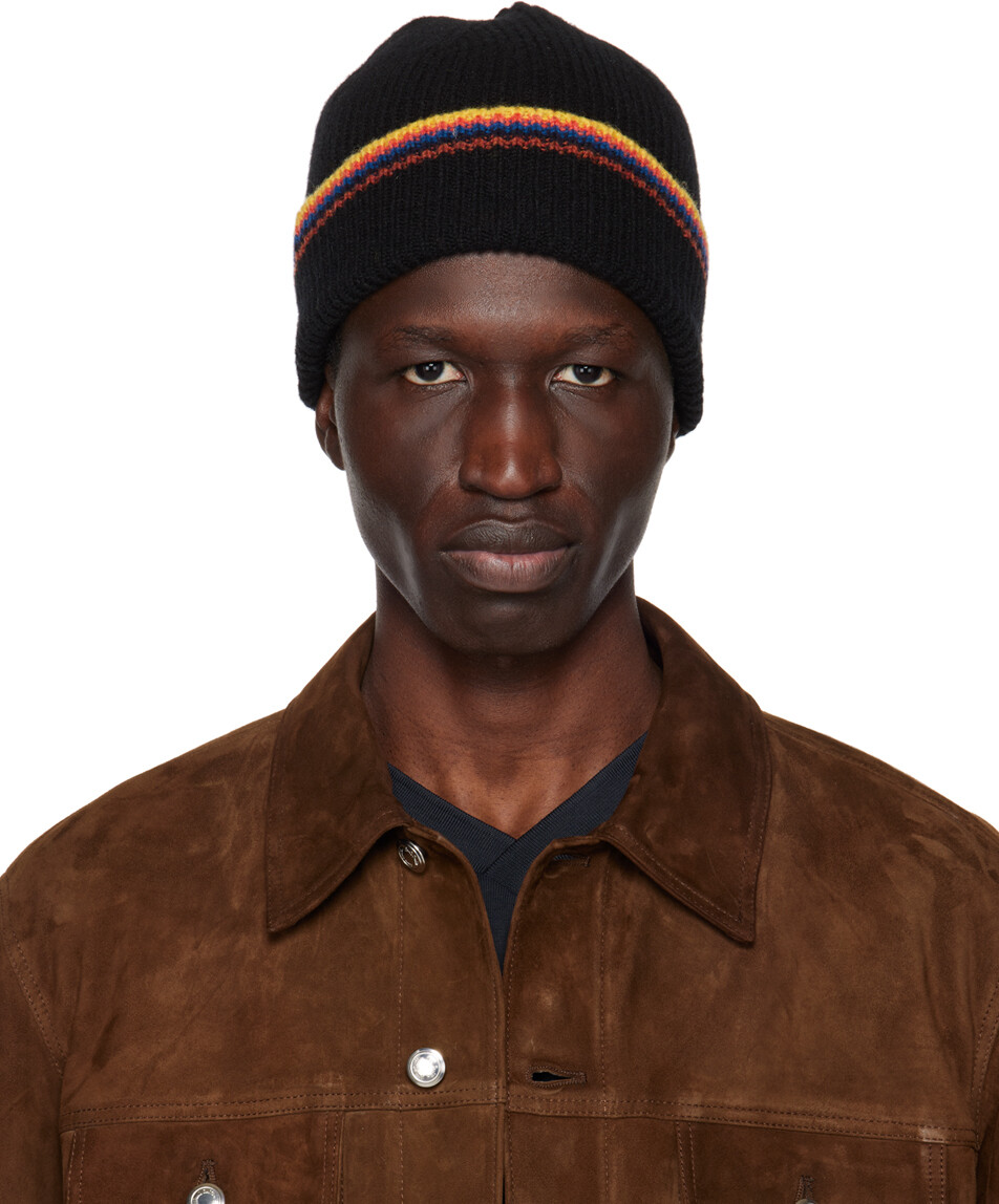 

Черная шапка в полоску Artist Paul Smith