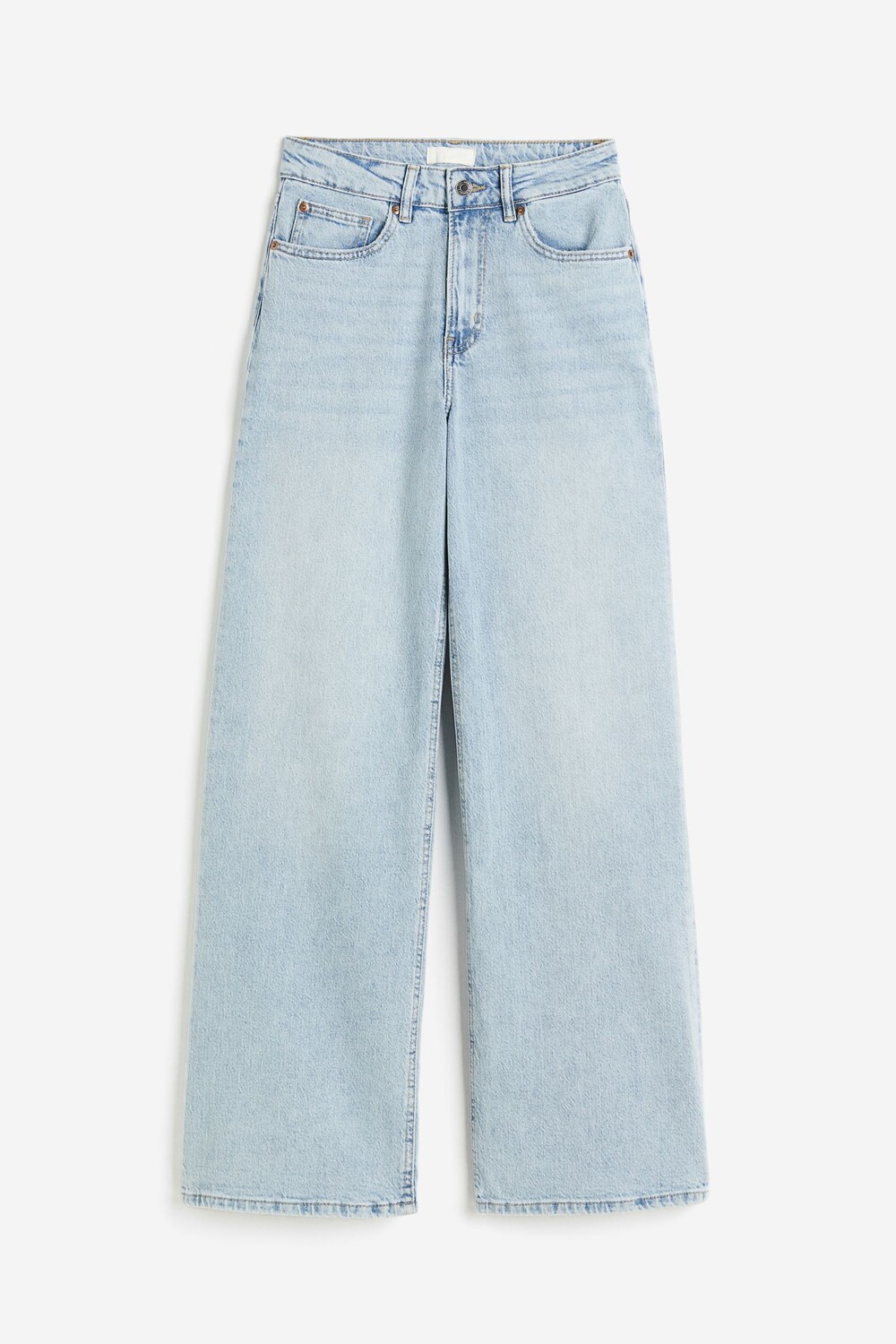 

Джинсы H&M Wide High, голубой