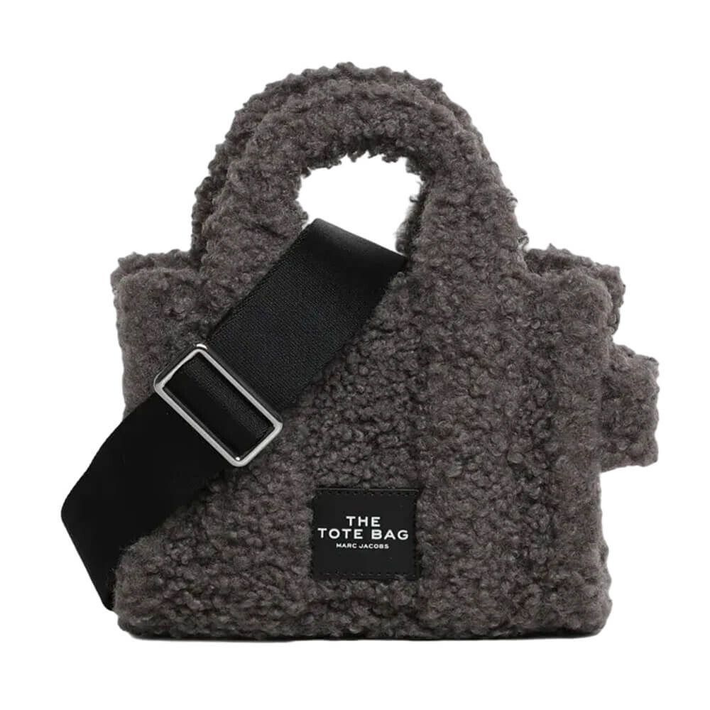 

Сумка-тоут Marc Jacobs Teddy Micro, серый