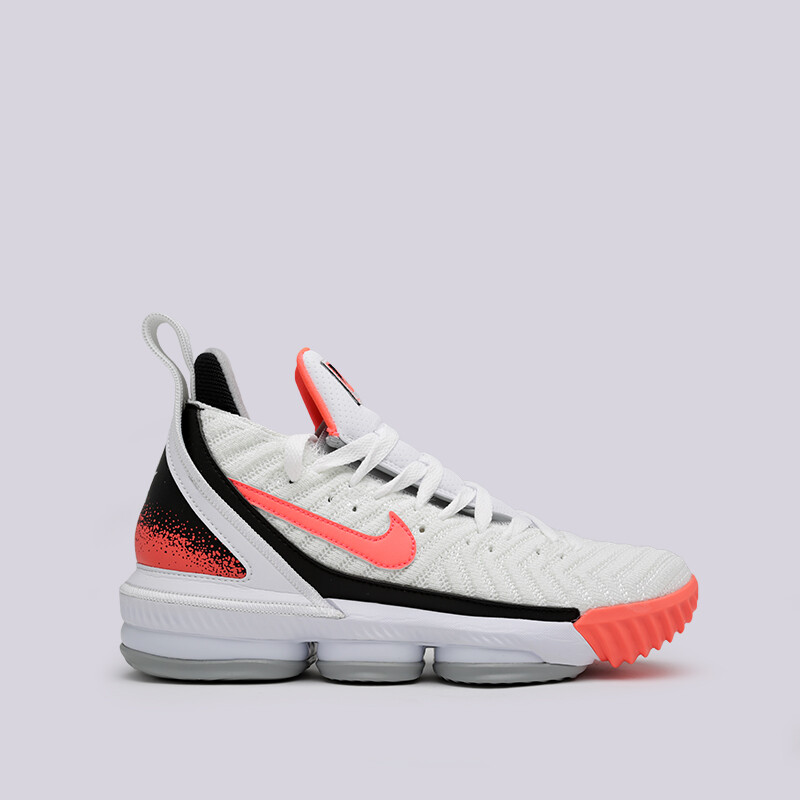 

Мужские баскетбольные кроссовки Nike Lebron XVI, белый/черный/оранжевый