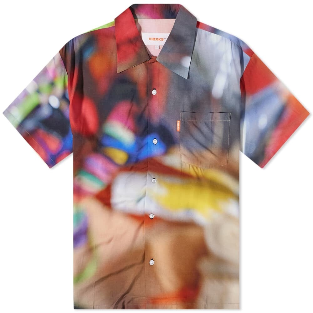 

Рубашка Checks Downtown Astral Graffiti Vacation Shirt