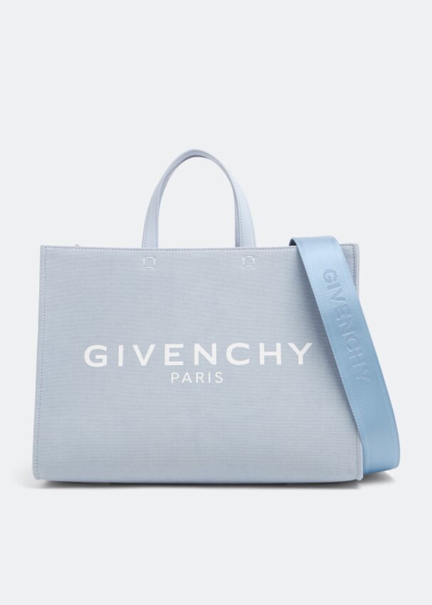 

Сумка-тоут GIVENCHY Medium G shopping tote bag, синий