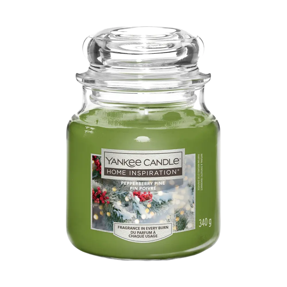 

Yankee Candle Home Inspiration Ароматическая свеча Pepperberry Pine, 340 г