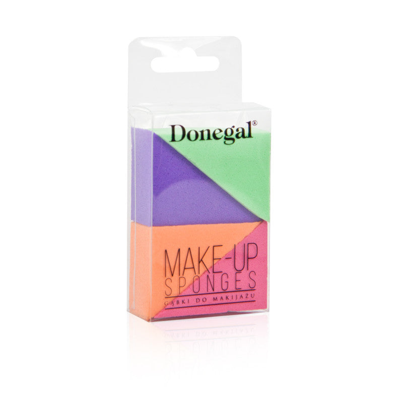 Donegal Спонжи для макияжа треугольные 4 шт. 4305