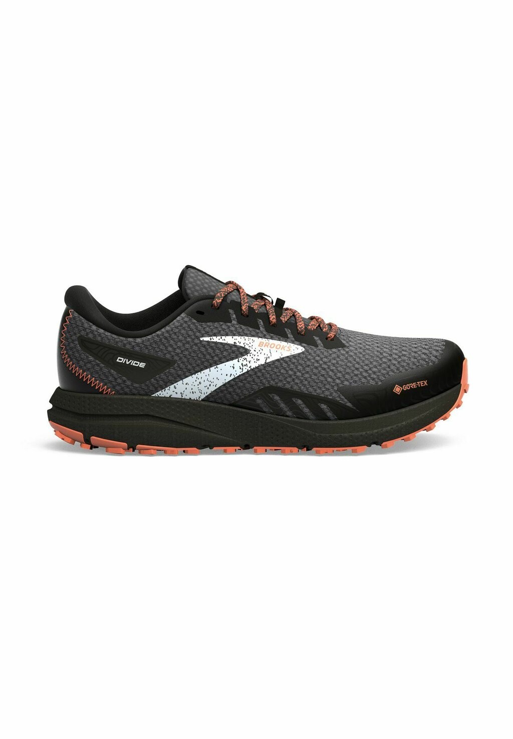 

Кроссовки Brooks Divide 4 Gtx, черный петарда / синий