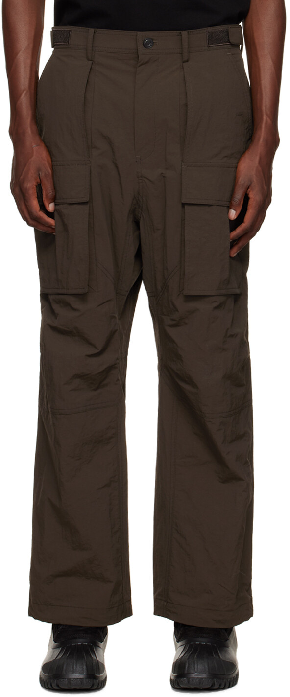 

Коричневые брюки-карго Outdoor Design Juun.J