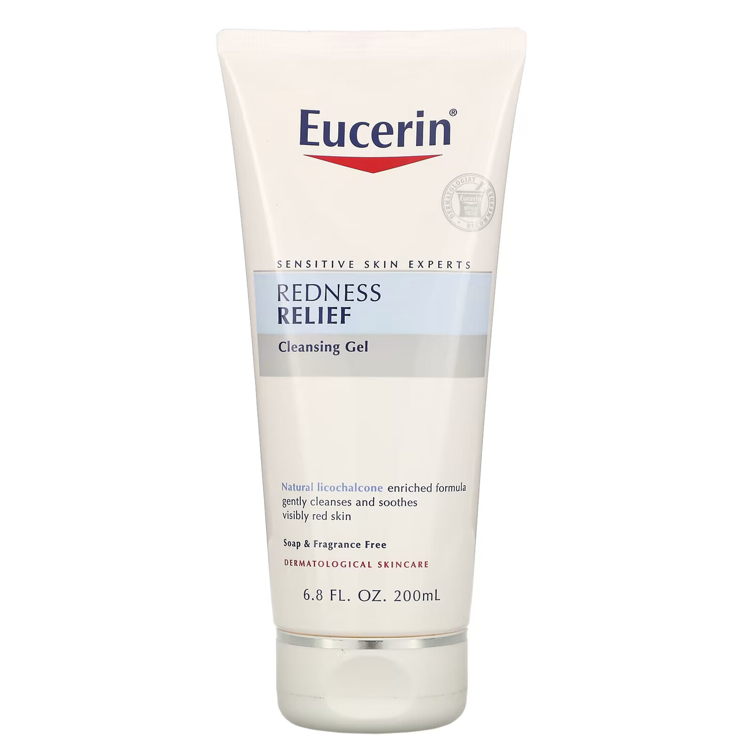 

Eucerin, Уменьшение покраснения, очищающий гель, без отдушек, 200 мл (6,8 жидк. унций)
