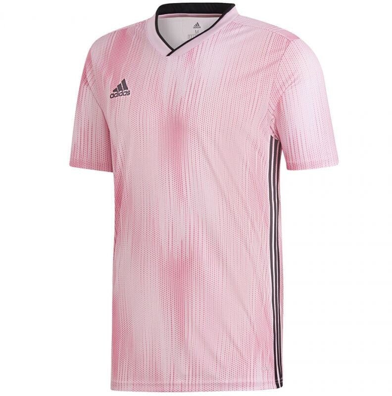 

Футболка adidas Tiro 19 Jersey, светло-розовый/черный