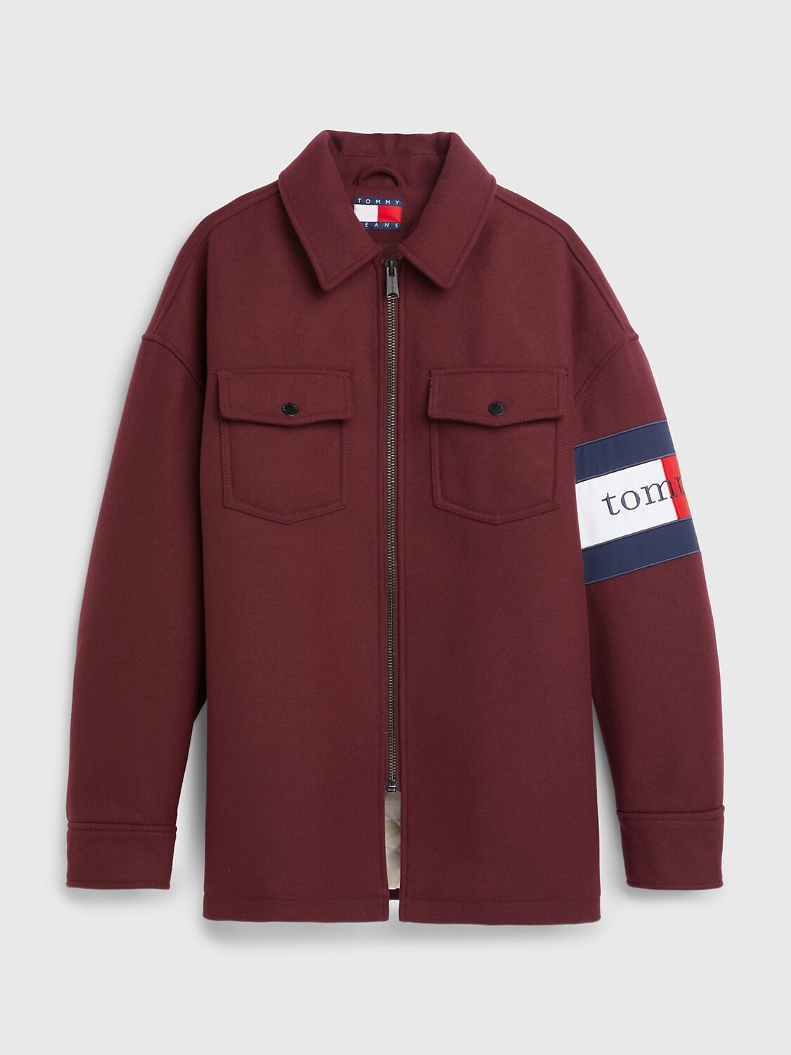 

Рубашка с утеплением tommy collection Tommy Hilfiger, глубокий румянец