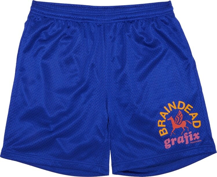 

Шорты Brain Dead Grafix Team Short 'Navy', синий