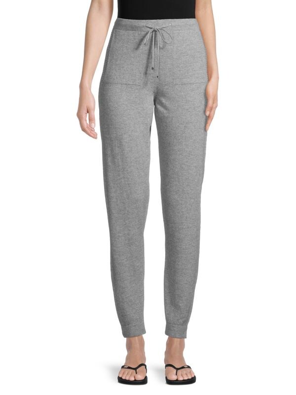

Джоггеры узкого кроя из смесового кашемира D. Exterior Grey
