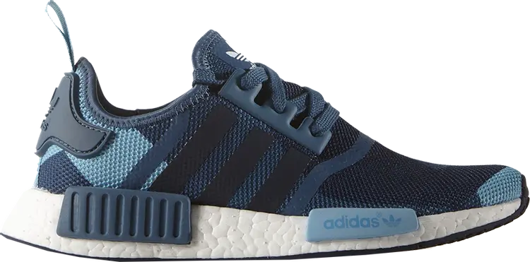 Кроссовки Adidas Wmns NMD R1, темно-синий кроссовки adidas nmd r1 tech ink синий