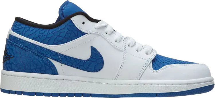 

Кроссовки Air Jordan 1 Retro Low White Sport Blue, синий