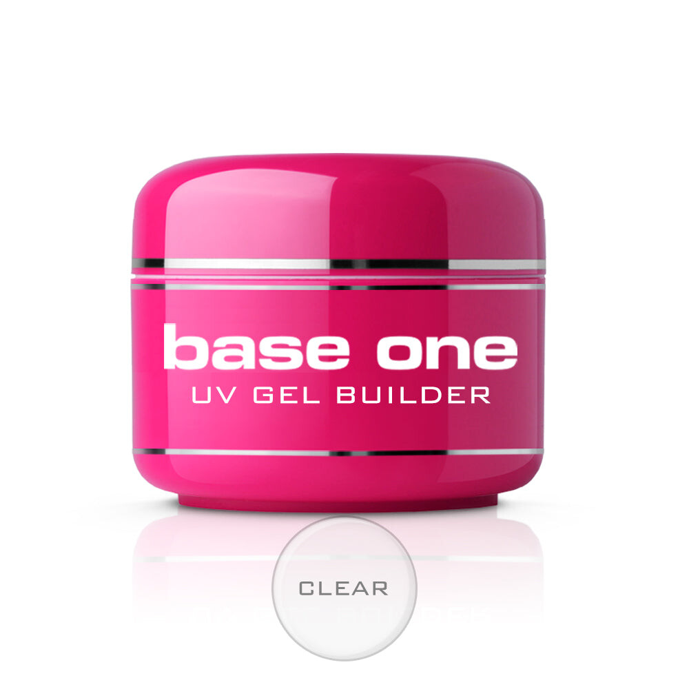 

Silcare Base One Clear бесцветный гель для наращивания ногтей 50г
