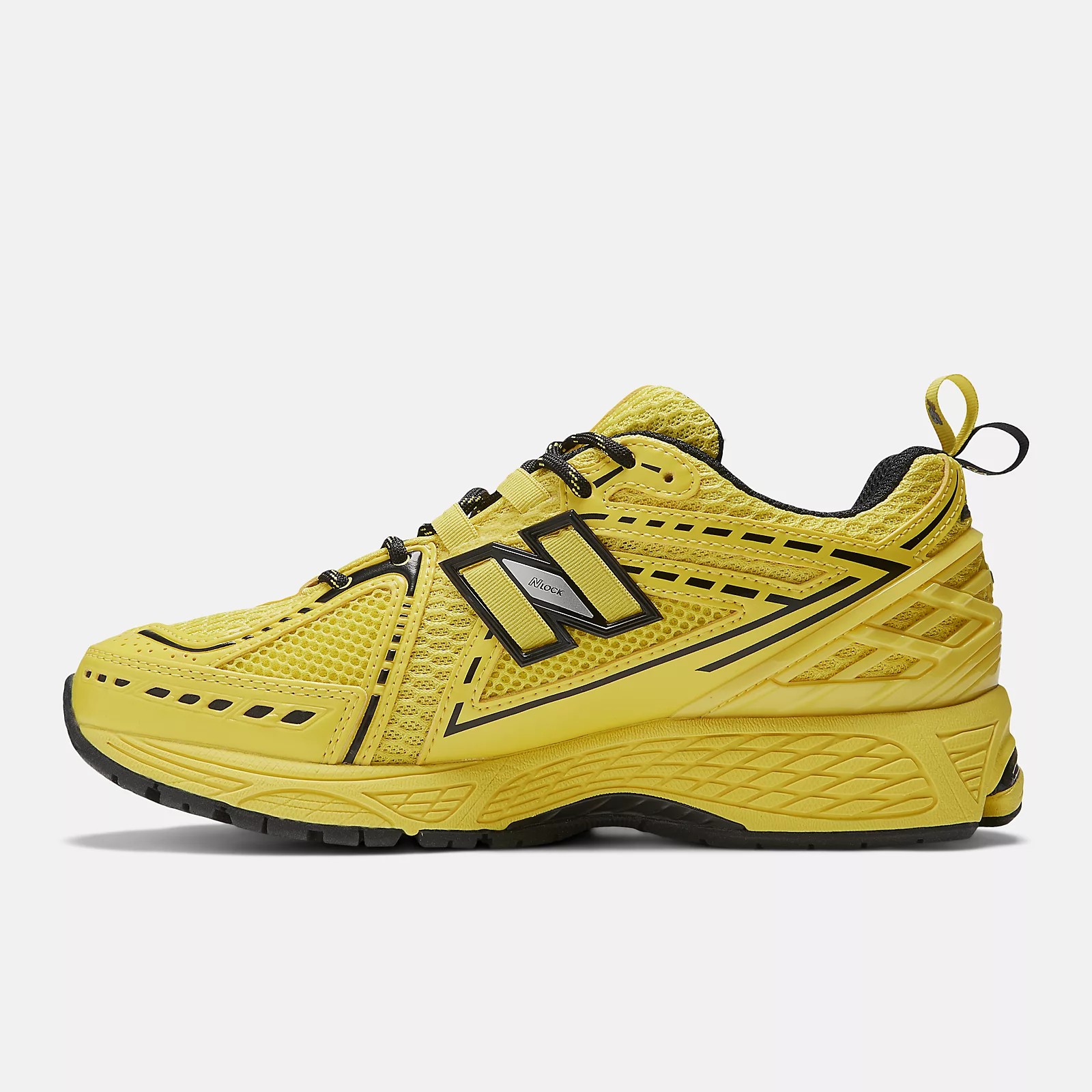 Заказать Кроссовки New Balance x GANNI 1906R, ярко-желтый/черный – цены,  описание и характеристики в «CDEK.Shopping»