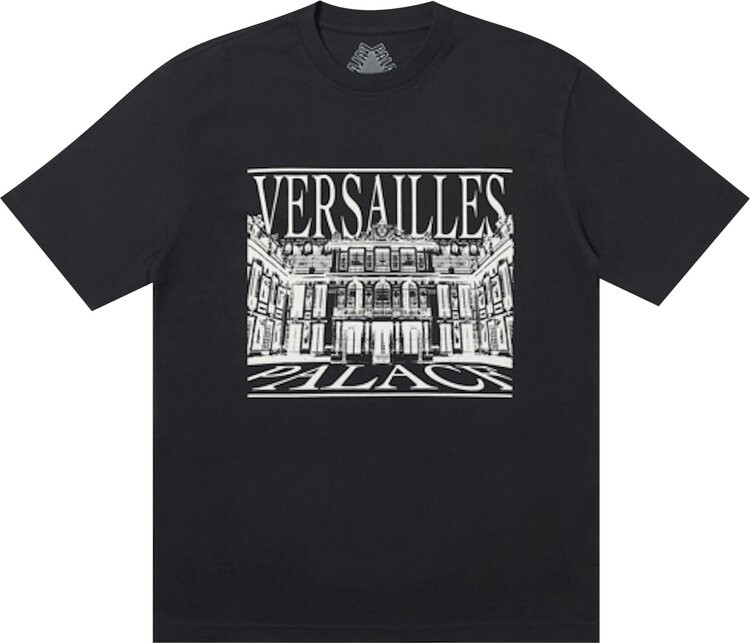 

Футболка Palace Versailles T-Shirt 'Black', черный
