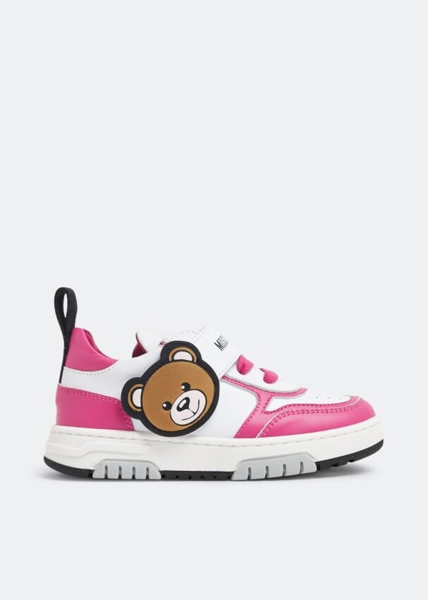 

Кроссовки MOSCHINO Teddy sneakers, розовый