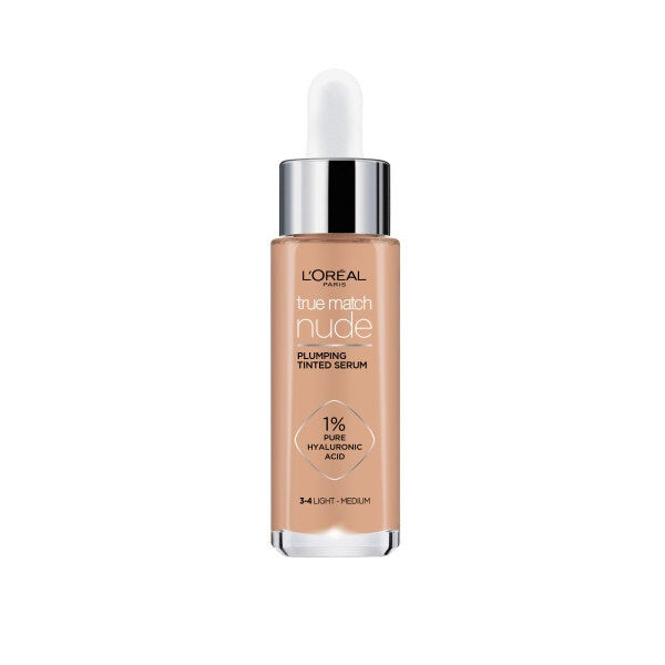 

L'Oreal Paris True Match Nude концентрированная сыворотка в тональном креме 3-4 Light Medium 30мл