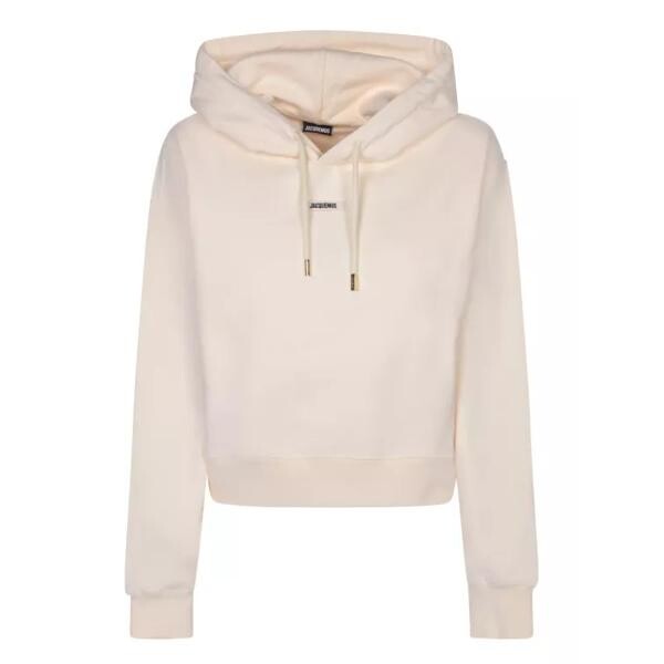 

Футболка cotton hoodie Jacquemus, бежевый