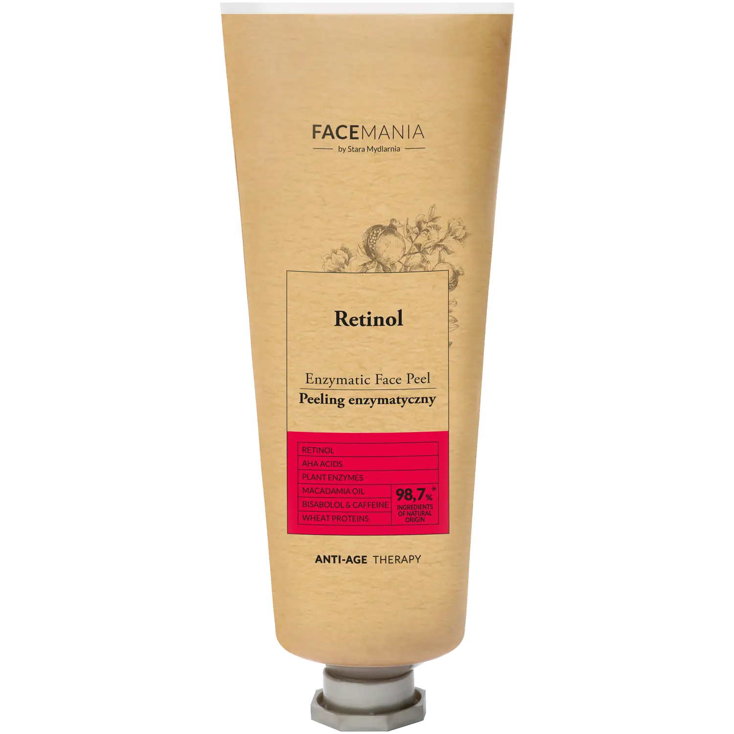 

Facemania Retinol энзимный пилинг с ретинолом для лица, 75 мл