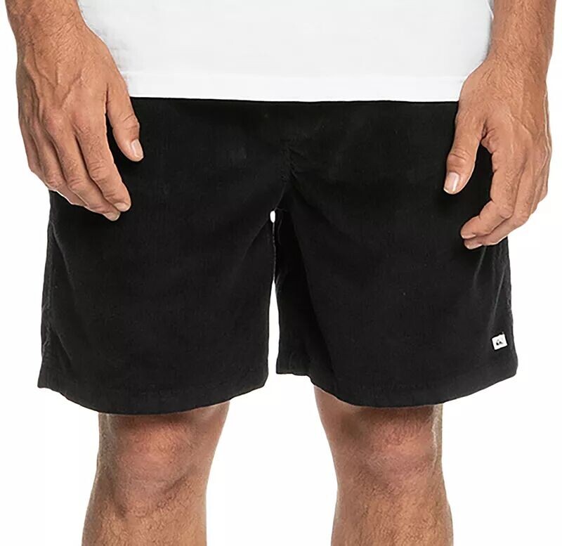 

Мужские вельветовые шорты Quiksilver Taxer, черный