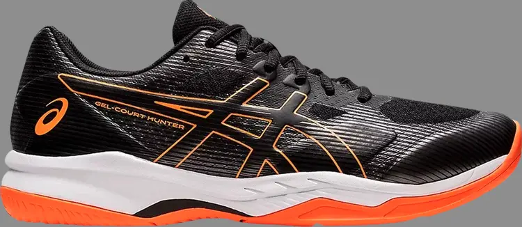 

Кроссовки gel court hunter 2 'black orange' Asics, черный
