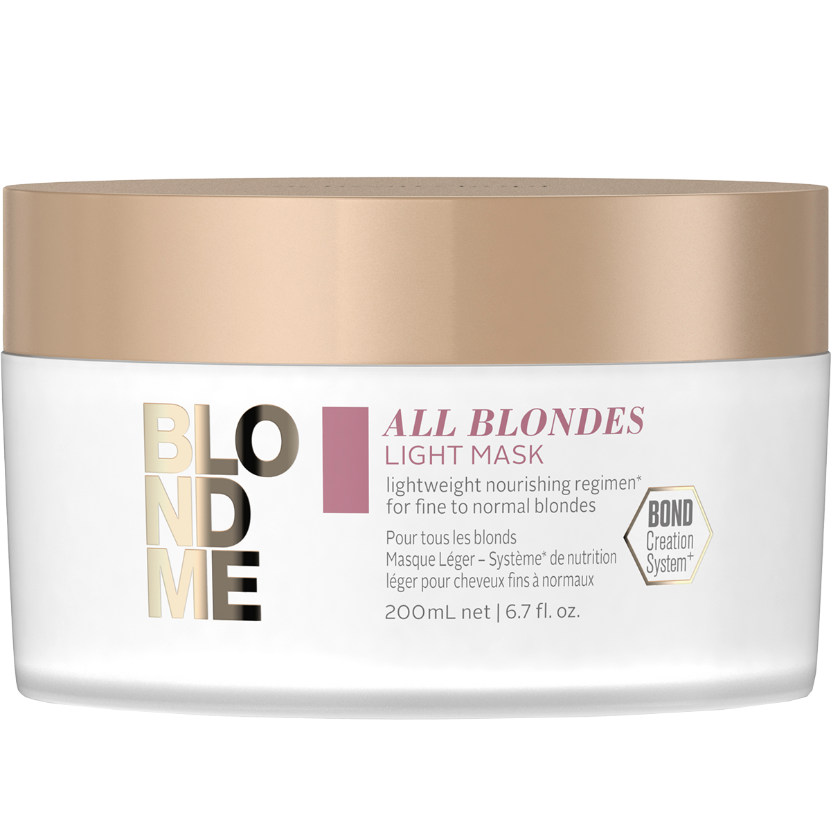 Schwarzkopf Professional BlondMe All Blondes Light легкая питательная маска для светлых волос, 200 мл