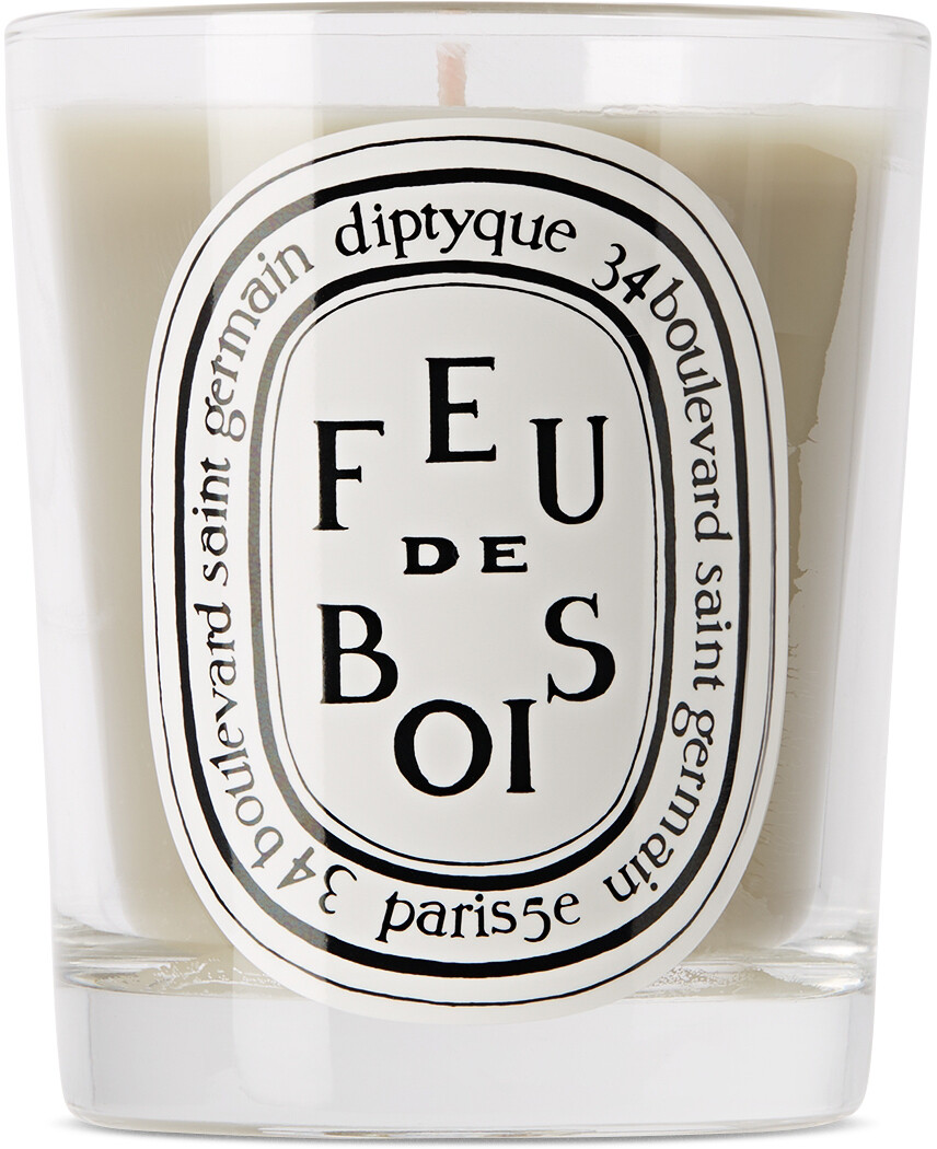 

Свеча Off-White Feu de Bois, 190 г Diptyque