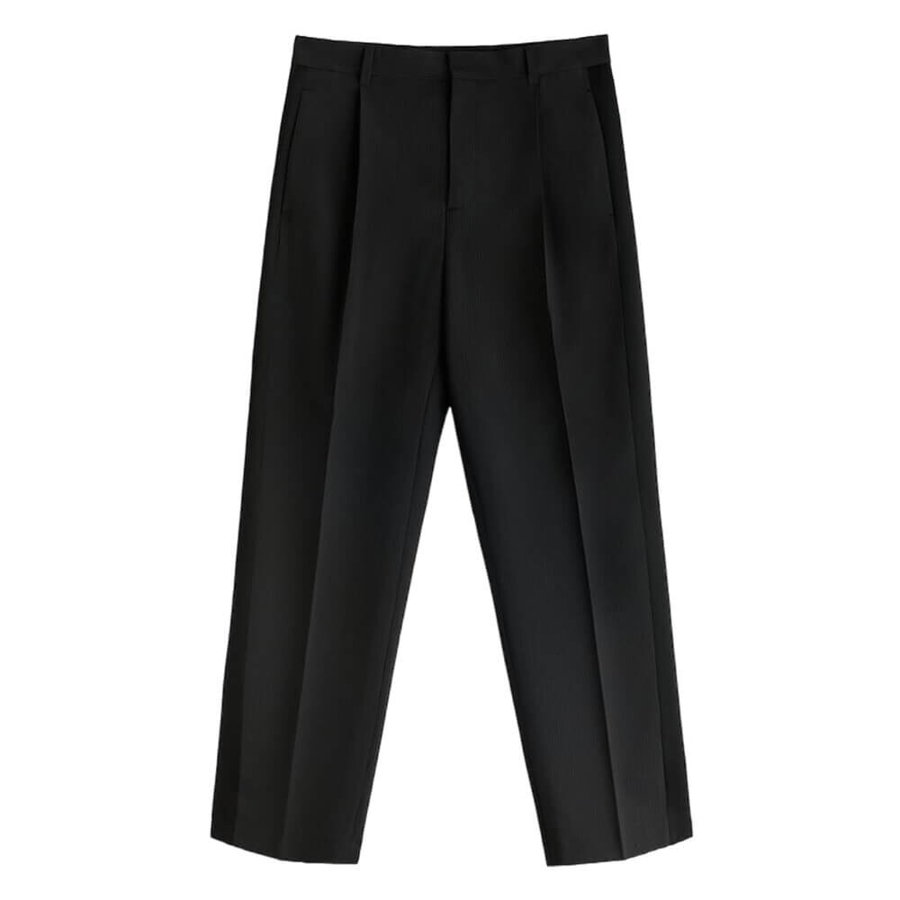 

Брюки Zara Pinstripe Suit, черный